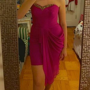 MARCHESA Beaded Couture Dress. Size 2.